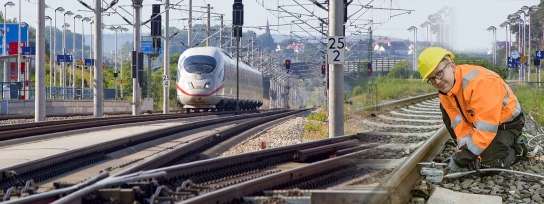Safe work on electrified track systems: DEHN