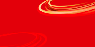 Red background with several curved lighter arcs near the top
